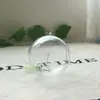 Bola Hueca Acrílica con Apertura, Bola Transparente con Apertura, Bola de Plástico para Decoración de Micro-Paisajes, Adorno de Bola Colgante