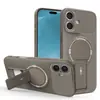 Funda para Teléfono Móvil con Textura de Fibra de Carbono Pindun Adecuada para Apple 17Promax Soporte Magnético 16E Gama Alta 11 Moderno 13