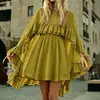 Ropa de Mujer Transfronteriza Europea y Americana Nueva Otoño 2026: Elegante y Estiloso Conjunto de Dos Piezas con un Vestido y una Camisola