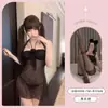 Lencería Sexy, Camisón Sexy, Tentación de Deseo Puro, Conjunto de Pijama Uniforme, Ropa Divertida Emocional Qqny