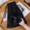 Shorts de Pierna Ancha Estilo Nacional para Mujer 2026 Verano Nuevos Delgados de Cintura Alta Talla Grande Holgados Casuales Pantalones Rectos Frescos