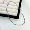 Nuevo Dulce Fresco Relleno de Algodón Tridimensional Collar con Colgante de Lazo Negro Accesorios para Collar de Mujer Joyería de Alta Calidad