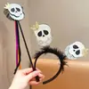 Accesorios para el cabello de Halloween araña encaje lazo diadema atmósfera cos disfraz foto niños adulto universal