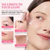 Máscara de Colágeno para Olhos PDRN Três em Um Transfronteiriça, Patch Hidrogel para Olhos com Cafeína Clareadora, Firmadora e Iluminadora de Rugas Oculares