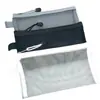 Bolsa de Lápices Transparente, Papelería Sencilla, Bolsa de Almacenamiento de Malla Portátil, Bolígrafo Coreano de Gran Capacidad para Exámenes Estudiantiles