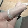 Medias Negras Sexy para Primavera y Verano Finas Anti-enganches de Encaje Hasta la Rodilla Medias para Mujer Medias de Malla para Muslo Venta al por Mayor