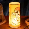 Vela Electrónica de Halloween Vela Decorativa de Halloween Atrezzo de Terror Luz Nocturna Suministros de Decoración para el Ambiente de Halloween