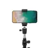 Suporte para Transmissão ao Vivo de Celular Parafuso Apertado à Mão Cabeça de Borracha Plástica Suporte para Alto-falante Suporte para Música Tripé Acessórios de Fixação de Travamento Universal