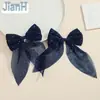 Lazo tela hilo de nieve encaje taladro japonés y coreano tocado infantil accesorios para el cabello DIY accesorios para ropa bolsa