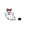 Broche de crachá de Natal dos desenhos animados fantasma criativo Papai Noel broche engraçado emblema de presente da série de Natal