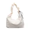 Primavera de 2026 Nova Grande Capacidade Moda Casual Lona Preguiçoso Simples Transversal Tote Versátil Ombro Bolsa para o Dia a Dia