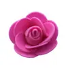 100 Peças Embaladas em Saco Opp Flores de Espuma 3,5cm Pe Flores Artificiais Casamento Caixinha de Doces Flor Rosa Urso Unicórnio DIY Mini