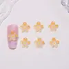 Artículo Popular Transfronterizo: Decoraciones para Uñas Flor de Cerezo de Cinco Pétalos Hielo Transparente, Pequeños Accesorios de Resina, Aretes DIY, Pinzas para el Cabello, Accesorios para Uñas Portátiles