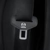 Adecuado para el enchufe del cinturón de seguridad de Mazda, hebilla del cinturón de seguridad, cubierta protectora antiarañazos, antidesgaste, anticortes, fila delantera y trasera, universal.
