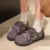 Nuevos zapatos casuales versátiles de suela plana retro 2026, zapatillas deportivas de suela blanda, puntera redonda, antideslizantes, con cordones, zapatillas de entrenamiento alemanas
