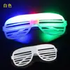 2024 Fabricante Persianas Gafas Luminosas Juguetes Grandes para Niños y Adultos Evento de Baile en Bar Fiesta Animación Venta al por Mayor