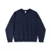 Sudadera de Felpa Peinada Siro-Spun 380g Bajia Marca de Alta Gama de Moda Holgada de Hombros Caídos Cuello Redondo Manga Larga