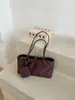 Bolso de hombro vintage mate estilo coreano transfronterizo para mujer, bolso de axila de nicho de alta moda nuevo para el día a día, bolso de mano de nicho