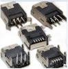Fornecimento direto da fábrica conector MINI USB 5P plugue frontal adesivo traseiro/assento-mãe MINI USB meio tipo patch