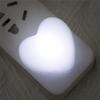 Luz de Noche LED en Forma de Corazón USB Mini Lámpara de Ambiente para Mesita de Noche de Estudiante Luz Blanca Cálida Azul Rosa Púrpura Portátil Comercio Transfronterizo