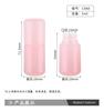Tubo de brillo labial de 5 ml, nuevo, disponible en stock, tubo de esmalte labial, material de embalaje, cabezal de pincel grande, tubo redondo transparente, tubo vacío de brillo labial, capacidad de reparación, tubo corrector.