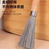 Cepillo de Alambre de Acero Inoxidable para Ollas Doméstico Fácil de Limpiar Sin Manchas de Grasa Limpiador de Cocina Cepillo para Ollas de Limpieza Comercial Fabricante de Utensilios de Cocina