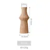 Estilo Nórdico Morandi Linhas Irregulares Textura de Borracha Esmalte Cerâmica Vaso Sala de Estar Sala de Jantar Armário de TV Decoração