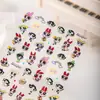 Pegatinas Populares Lindas de Las Chicas Superpoderosas para Uñas, Pegatinas en Relieve 3D Adhesivas para Uñas Impermeables DIY