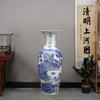 Cerâmica Jingdezhen Vaso de Chão Pintado à Mão Decoração de Sala de Estar Hotel Inauguração de Empresa Casa