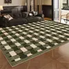 Alfombra para Sala de Estar con Estilo Vintage, Aspecto Retro y Desgastado, Absorbente de Agua, Antideslizante, Suave al Tacto, No Suelta Pelusa, Adecuada para Sala de Estar, Dormitorio y Entrada