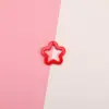 Accesorios Populares de Colgantes Pequeños, Colgante Llavero de Estrella de Cinco Puntas de Colores, Joyería DIY de Estrellas, Papelería y Accesorios de Cuentas