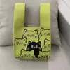 Nueva Bolsa de Regalo Navideño, Bolso Día de la Diosa de las Flores, Bolso Tejido, Bolso de Muñeca, Bolsa Pequeña Conveniente para Regalar