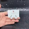 Brincos de Zircônia Pérola Zero-Shang para Mulheres, Únicos e Versáteis, Pino de Prata S925, Atacado de Acessórios Yiwu, Estilo Outono/Inverno, Garantia Pós-Venda