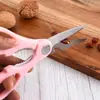 Venta al por mayor de fábrica tijeras para alimentos de acero inoxidable tijeras de cocina multifuncionales tijeras domésticas fuertes para huesos de pollo 9180 tijeras de cocina