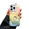 Atardecer Maruko Adecuado para Iphone16/15 Pro Yuanqi 1411 Funda para Teléfono Móvil 12 Apple 13 Cubierta Protectora 8