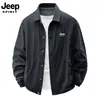 Chaqueta Personalizada Jeep Spirit Jeep para Hombre Verano Solapa Chaqueta de Seda de Hielo Ropa Protectora Solar de Seda de Hielo para Hombre