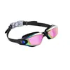 Nuevas Gafas de Natación Profesionales de Alta Definición, Impermeables y Antivaho, con Recubrimiento de Color para Niños, Venta Directa y al por Mayor desde el Fabricante
