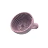 En stock Brocha de Maquillaje Multicolor Tazón de Lavado de Silicona Maruko Estuche para Lápiz de Cejas Almohadilla de Lavado Herramienta de Limpieza de Maquillaje de Belleza Portátil