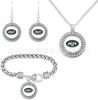 Comercio Exterior Popular Nfl Equipo de Fútbol Americano Oso Collar Pulsera Pendiente Conjunto Combinado