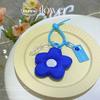 Jinnew Moda y Sencillo Tela Colgante de Flor Pequeña Creativo Colgante Llavero para Bolso Pequeño Regalo