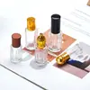 Botella pequeña de rollerball de anís de 3 ml Botella de rollerball de vidrio transparente para aceites esenciales de 9 ml Botella de perfume engrosada Botella vacía cosmética