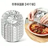 Tapa de Plato de Invierno Aislamiento Térmico Cocina Hogar Película Aislante Venta Caliente Película Selladora de Papel de Aluminio Desechable Película de Conservación Fresca para Refrigerador PE
