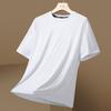 Camiseta de manga corta de secado rápido Huagang Camel Ice Silk para hombre, verano 2024, nueva camiseta deportiva holgada, fina y transpirable.