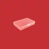 9.5 Rectangular 1.5 Alto Plástico PP Caja Papelería Dedo Dedo Tarjeta Bancaria Caja de Almacenamiento a Prueba de Polvo Caja para Tornillos Pequeños Accesorios de Reparación