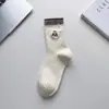 Calcetines de Dibujos Animados Estilo Japonés para Mujer, Calcetines Holgados Melad para Otoño e Invierno, Calcetines de Media Pantorrilla de Moda para Zapatos Birkenstock, Calcetines Largos sin Costuras