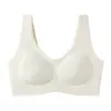 Nova lingerie feminina para seios pequenos, sem costura, push-up, anti-queda, com alças largas, sutiã feminino 2026 novo modelo