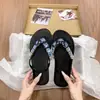 Chanclas Grandes de Pedrería Súper Populares, Estilo Coreano para Verano al Aire Libre, Chanclas de Nuevo Estilo, Estilo Hada, Perfectas para Combinar con Faldas, Sandalias Impresionantes