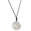Estilo Blogger Coreano Versión Exquisita Collar con Colgante de Peine Pequeño Cordón Negro Ajustable Extraíble Cadena para Suéter Accesorios Individuales