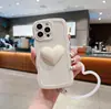 Funda de silicona para teléfono con pulsera de amor 13 para Apple 16promax patrón de ondas 15 funda suave 14 cubierta protectora 11