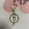 Llavero Pulido Electroplateado con Broche de Langosta, Anillo para Llaves, Cadena, Llavero con Broche de Langosta, Cadena Colgante, Colgante de Muñeca